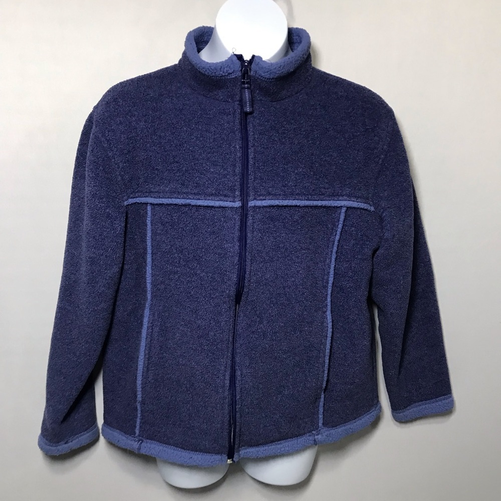 L.L. Bean Fleece Jacket Girls Size 14/16